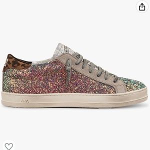 P448 Multicolor Glitter Sneakers